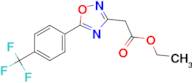 [5-(4-Trifluoromethyl-phenyl)-[1,2,4]oxadiazol-3-yl]-acetic acid ethyl ester
