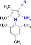 2-Amino-4,5-dimethyl-1-(2,4,6-trimethyl-phenyl)-1H-pyrrole-3-carbonitrile