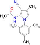 N-[3-Cyano-4-methyl-1-(2,4,6-trimethyl-phenyl)-1H-pyrrol-2-yl]-acetamide