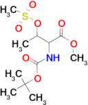 2-tert-Butoxycarbonylamino-3-methanesulfonyloxy-butyric acid methyl ester