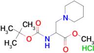 2-tert-Butoxycarbonylamino-3-piperidin-1-yl-propionic acid methyl ester; hydrochloride