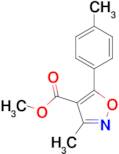 Methyl 3-methyl-5-(p-tolyl)isoxazole-4-carboxylate