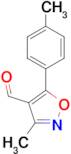 3-Methyl-5-(p-tolyl)isoxazole-4-carboxaldehyde