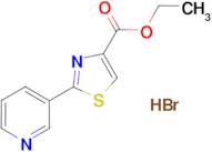 2-Pyridin-3-yl-thiazole-4-carboxylic acid ethyl ester; hydrobromide
