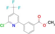 Methyl 3-[6-chloro-4-(trifluoromethyl)pyridin-2-yl]benzoate