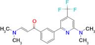 (E)-3-Dimethylamino-1-[3-(6-dimethylamino-4-trifluoromethyl-pyridin-2-yl)-phenyl]-propenone