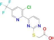 [4-(3-Chloro-5-trifluoromethyl-pyridin-2-yl)-pyrimidin-2-ylsulfanyl]-acetic acid