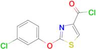 2-(3-Chloro-phenoxy)-thiazole-4-carbonyl chloride