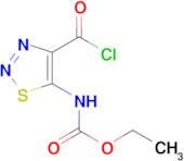 (4-Chlorocarbonyl-[1,2,3]thiadiazol-5-yl)-carbamic acid ethyl ester