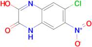 6-Chloro-7-nitro-quinoxaline-2,3-diol