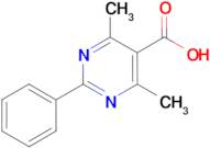 4,6-Dimethyl-2-phenyl-pyrimidine-5-carboxylic acid