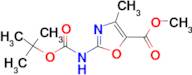 2-tert-Butoxycarbonylamino-4-methyl-oxazole-5-carboxylic acid methyl ester