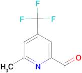 6-Methyl-4-trifluoromethyl-pyridine-2-carbaldehyde