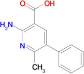 2-Amino-6-methyl-5-phenyl-nicotinic acid
