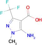 5-Amino-1-methyl-3-trifluoromethyl-1H-pyrazole-4-carboxylic acid