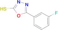 5-(3-Fluoro-phenyl)-[1,3,4]oxadiazole-2-thiol