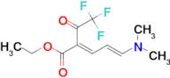 (2E,4E)-5-Dimethylamino-2-(2,2,2-trifluoro-acetyl)-penta-2,4-dienoic acid ethyl ester