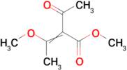 2-Acetyl-3-methoxy-but-2-enoic acid methyl ester