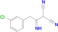 2-[1-Amino-2-(3-chloro-phenyl)-ethylidene]-malononitrile