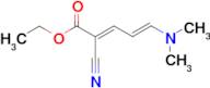 (2E,4E)-2-Cyano-5-dimethylamino-penta-2,4-dienoic acid ethyl ester