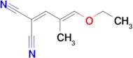 2-((E)-3-Ethoxy-2-methyl-allylidene)-malononitrile