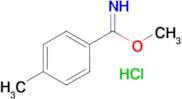 4-Methyl-benzimidic acid methyl ester; hydrochloride