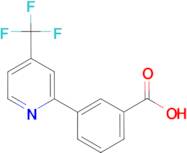 3-(4-Trifluoromethyl-pyridin-2-yl)-benzoic acid