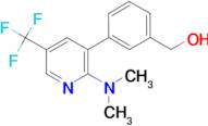 [3-(2-Dimethylamino-5-trifluoromethyl-pyridin-3-yl)-phenyl]-methanol