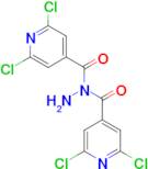 2,6-Dichloro-isonicotinic acid N'-(2,6-dichloro-pyridine-4-carbonyl)-hydrazide