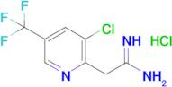 2-(3-Chloro-5-trifluoromethyl-pyridin-2-yl)-acetamidine; hydrochloride