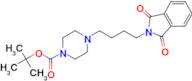 4-[4-(1,3-Dioxo-1,3-dihydro-isoindol-2-yl)-butyl]-piperazine-1-carboxylic acid tert-butyl ester