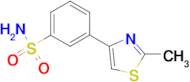 3-(2-Methyl-thiazol-4-yl)-benzenesulfonamide