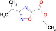 3-Isopropyl-[1,2,4]oxadiazole-5-carboxylic acid ethyl ester