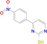 4-(4-Nitro-phenyl)-pyrimidine-2-thiol