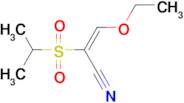 (E)-3-Ethoxy-2-(propane-2-sulfonyl)-acrylonitrile