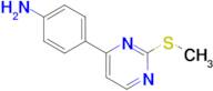 4-(2-Methylsulfanyl-pyrimidin-4-yl)-phenylamine