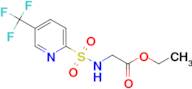 (5-Trifluoromethyl-pyridine-2-sulfonylamino)-acetic acid ethyl ester