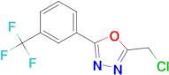 2-Chloromethyl-5-(3-trifluoromethyl-phenyl)-[1,3,4]oxadiazole