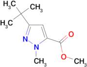 3-tert-Butyl-1-methyl-1H-pyrazole-5-carboxylic acid methyl ester