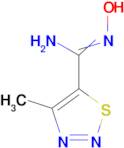 N-Hydroxy-4-methyl-[1,2,3]thiadiazole-5-carboxamidine