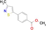 Methyl 4-(3-methylisothiazol-5-yl)benzoate