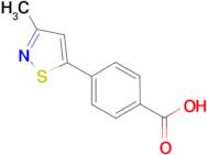 4-(3-Methylisothiazol-5-yl)benzoic acid