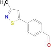4-(3-Methylisothiazol-5-yl)benzaldehyde