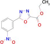 5-(3-Nitro-phenyl)-[1,3,4]oxadiazole-2-carboxylic acid ethyl ester