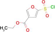 5-Chlorosulfonyl-furan-3-carboxylic acid ethyl ester