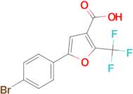 5-(4-Bromo-phenyl)-2-trifluoromethyl-furan-3-carboxylic acid