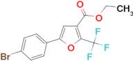 Ethyl 5-(4-bromophenyl)-2-(trifluoromethyl)furan-3-carboxylate