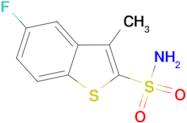 5-Fluoro-3-methyl-benzo[b]thiophene-2-sulfonic acid amide