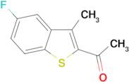 1-(5-Fluoro-3-methyl-benzo[b]thiophen-2-yl)-ethanone