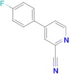 4-(4-Fluoro-phenyl)-pyridine-2-carbonitrile